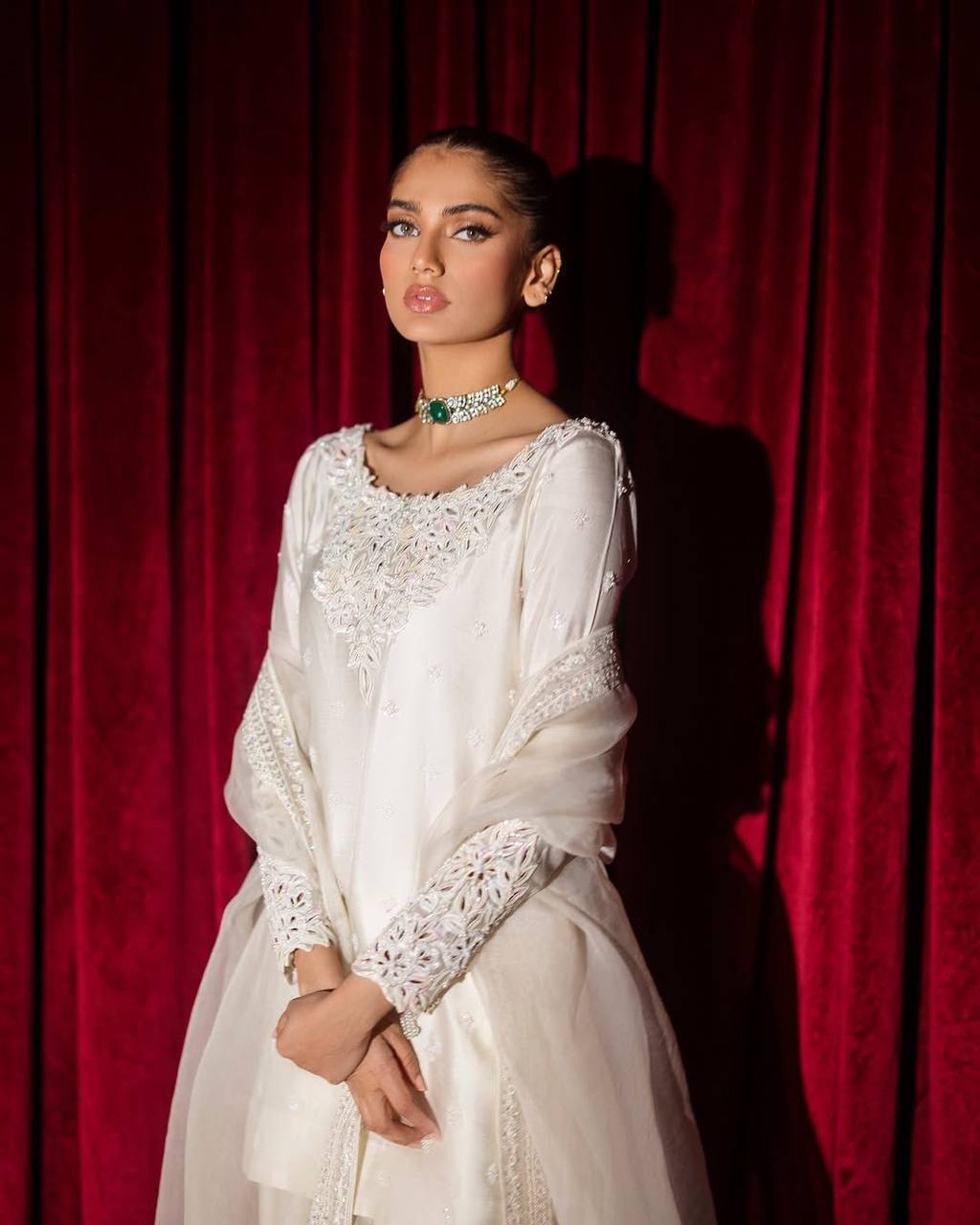 Avelira Luxe Silk Salwar Set