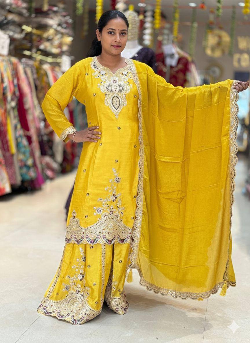 Aarika Chinon Code Elegance Palazzo Set