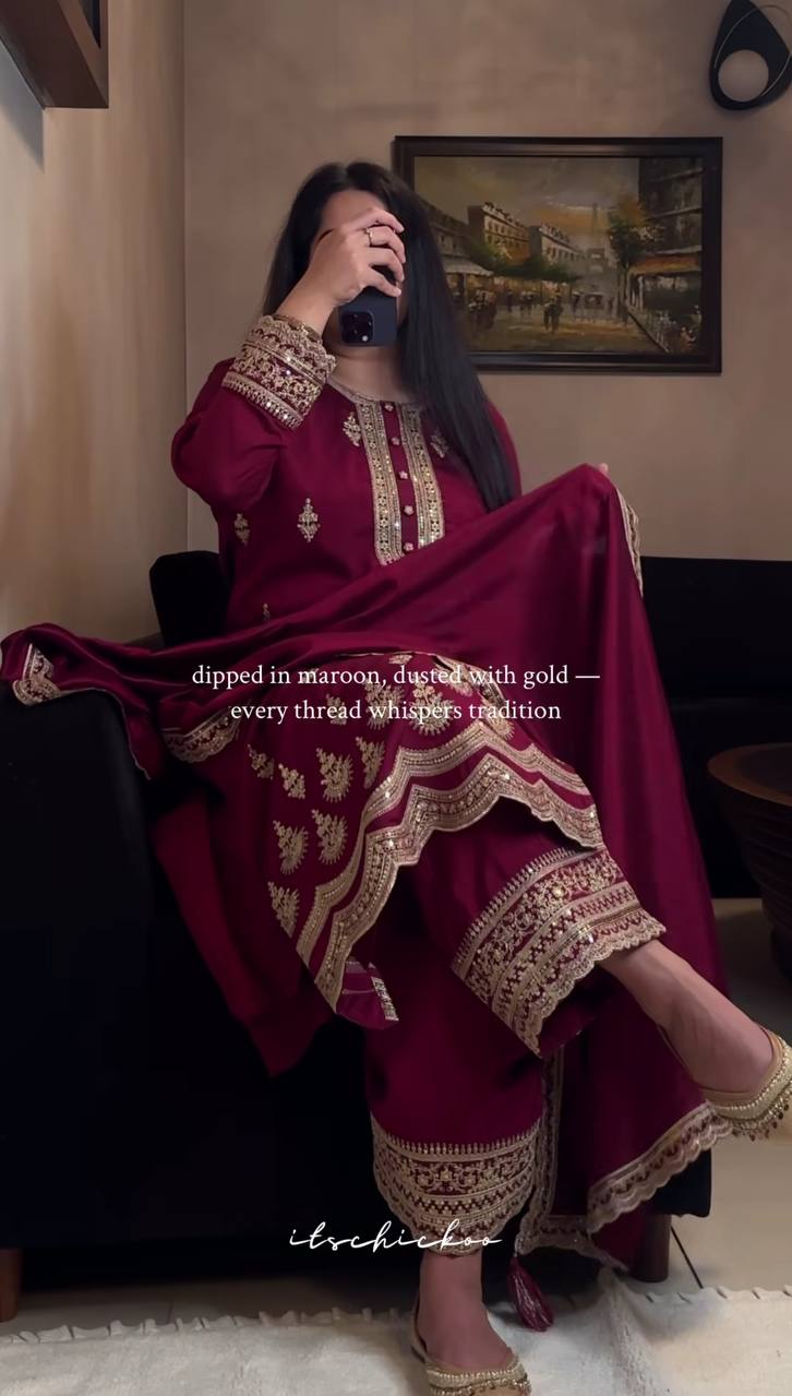 Elara Crep Code Elegance Suit Set