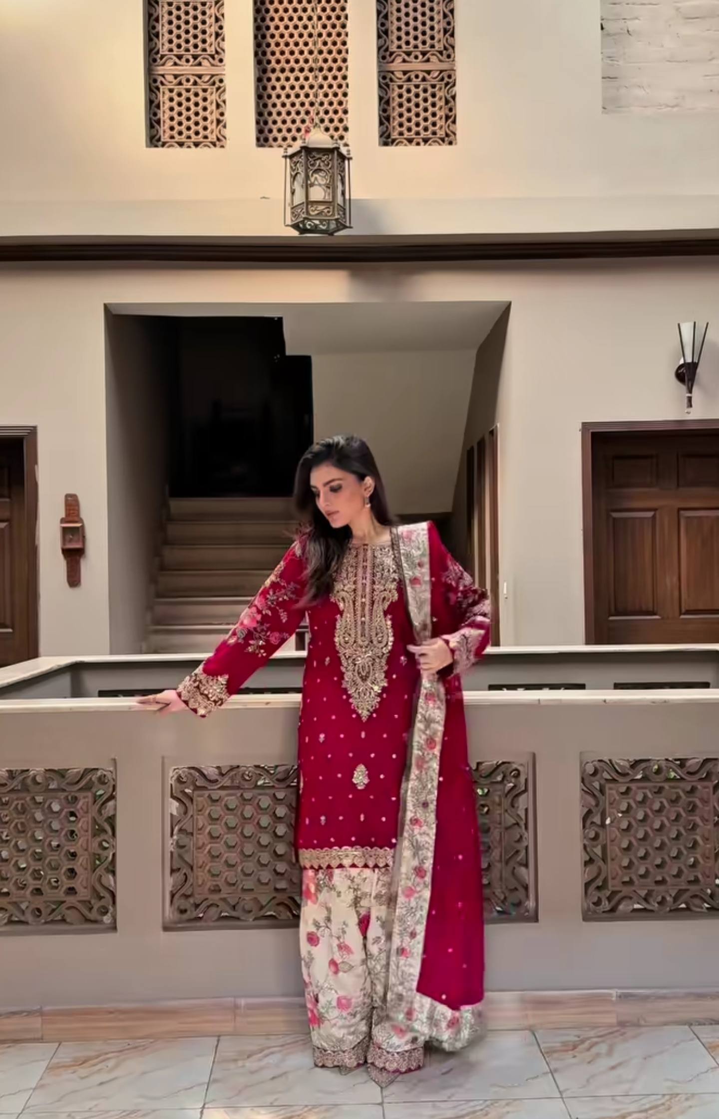 Kavira Georgette Patiyala Set
