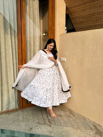 Eira Vichitra Silk Sequence Anarkali Set