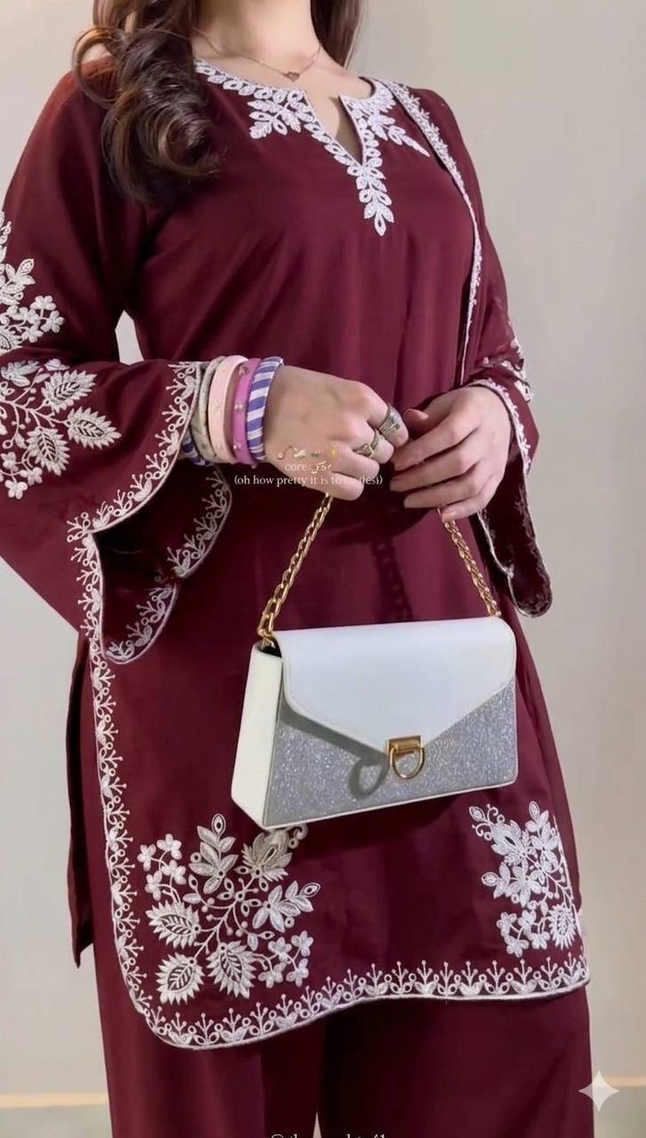 Zoya Roman Cotton Farshi Salwar Set