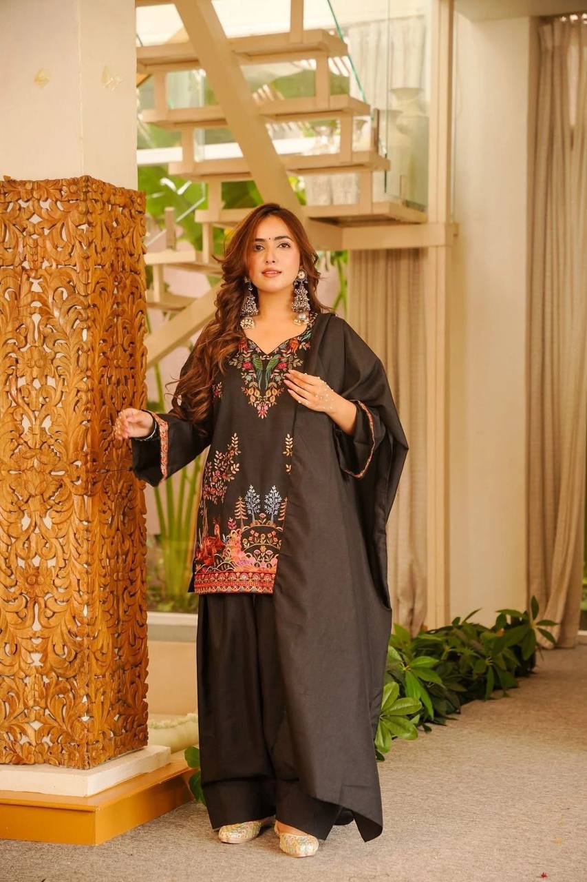 Reyaanshi Floral Dusk Set