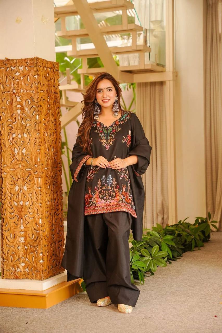 Reyaanshi Floral Dusk Set