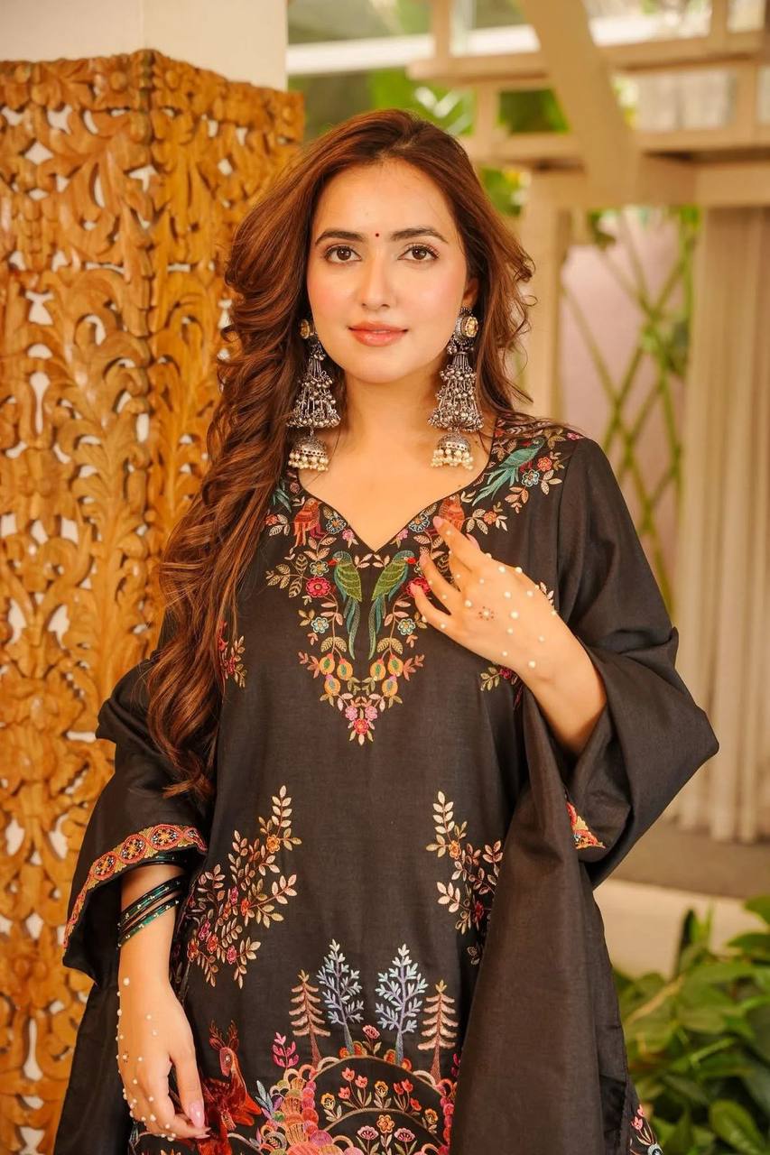 Reyaanshi Floral Dusk Set