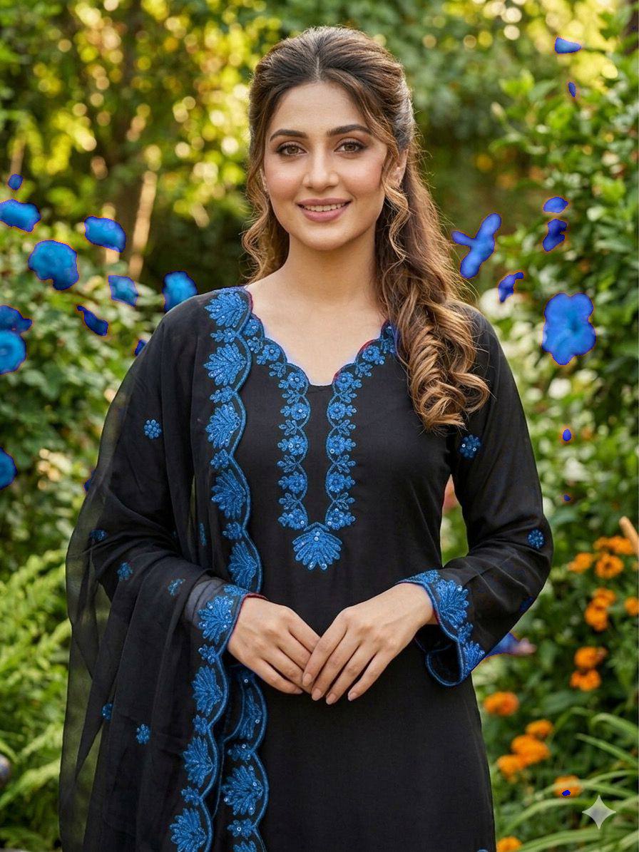 Velmira Sequence Silk Salwar Set
