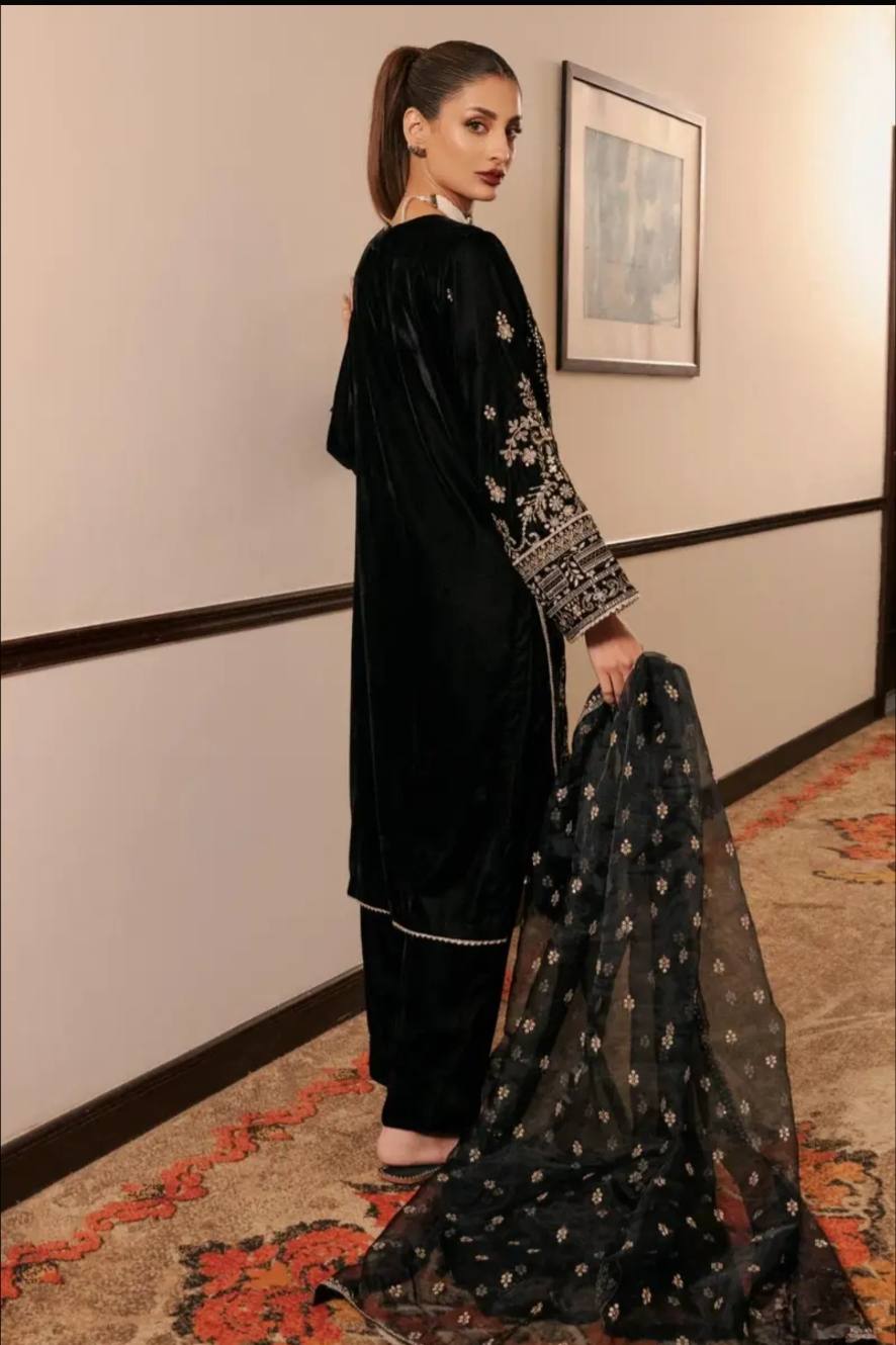 Azelin Satin Silk Elegance Suit Set