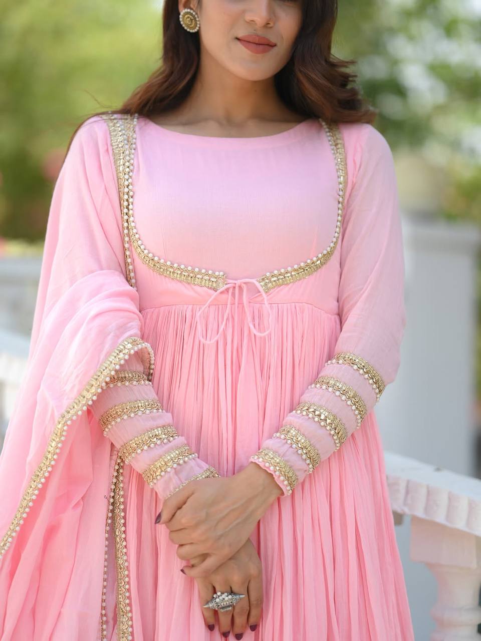 Avelira Chinnon Silk Sharara Set