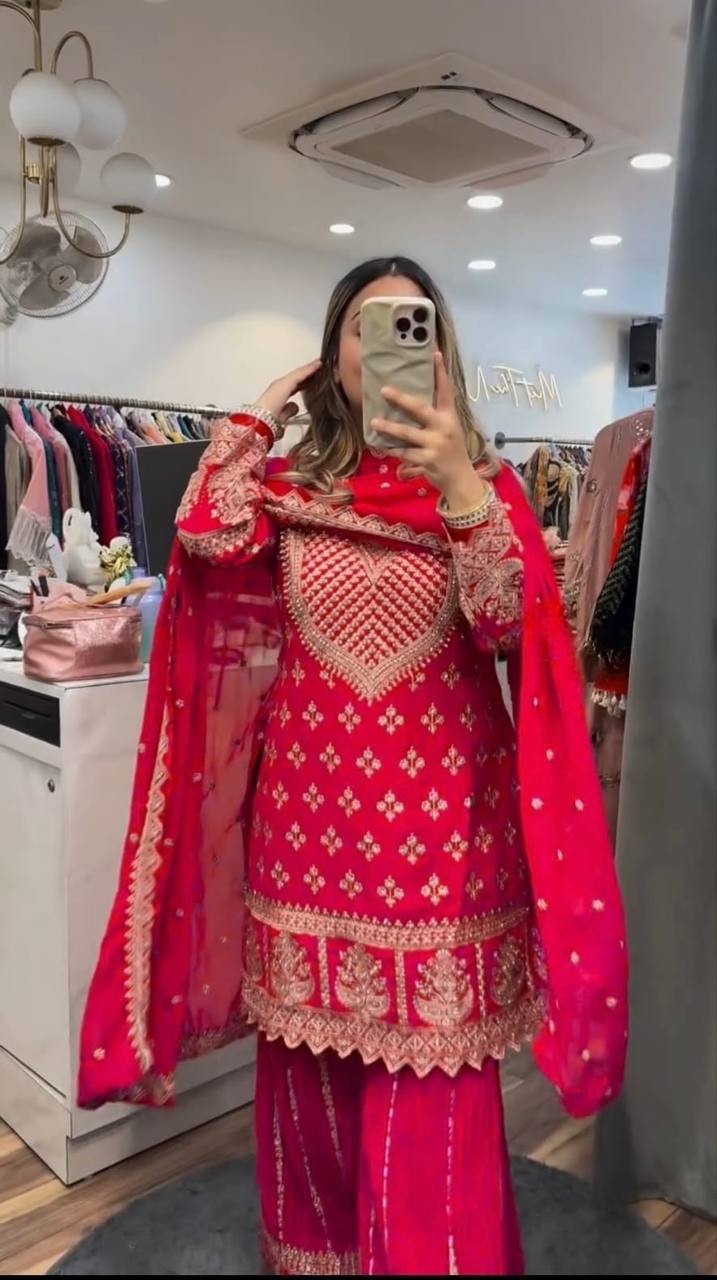Arelina Glow Sharara Set