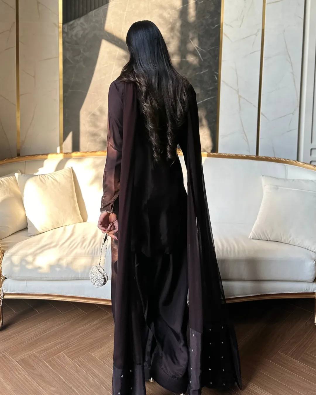 Zeraya Crep Moti Farshi Set