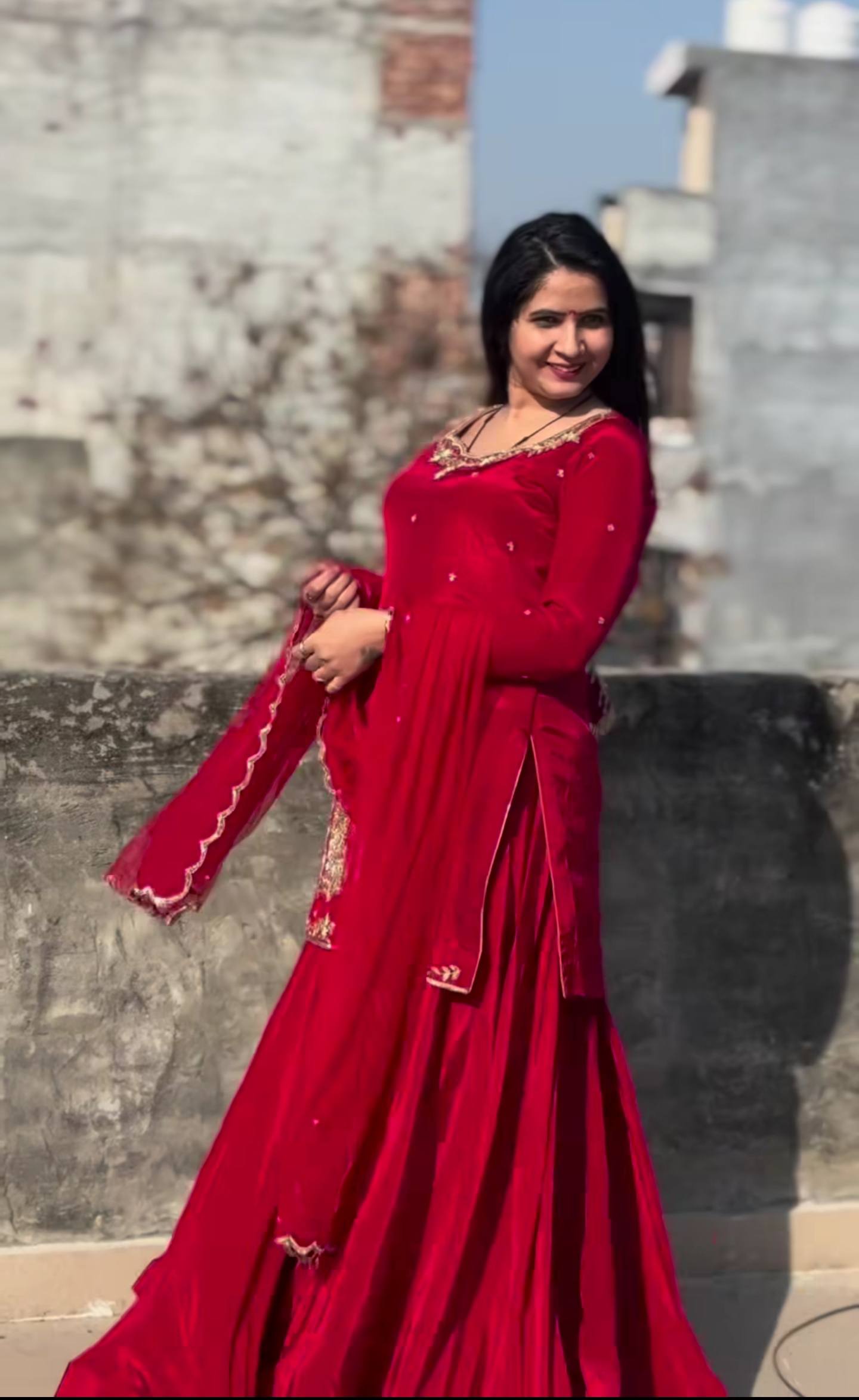 Zarmina Beads & Sequence Crepe Silk Lehenga Set