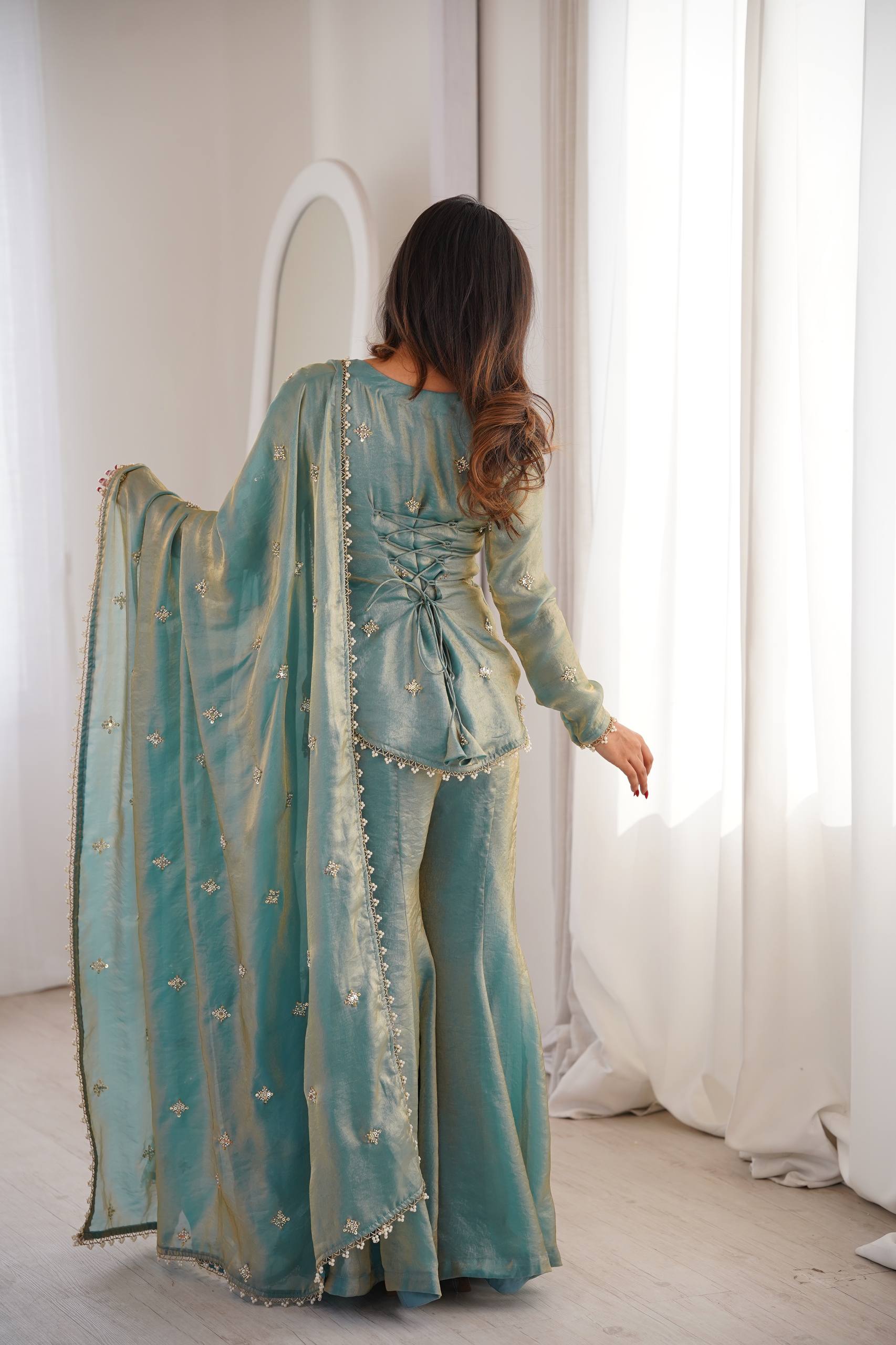 Elzora Flair Sharara Set