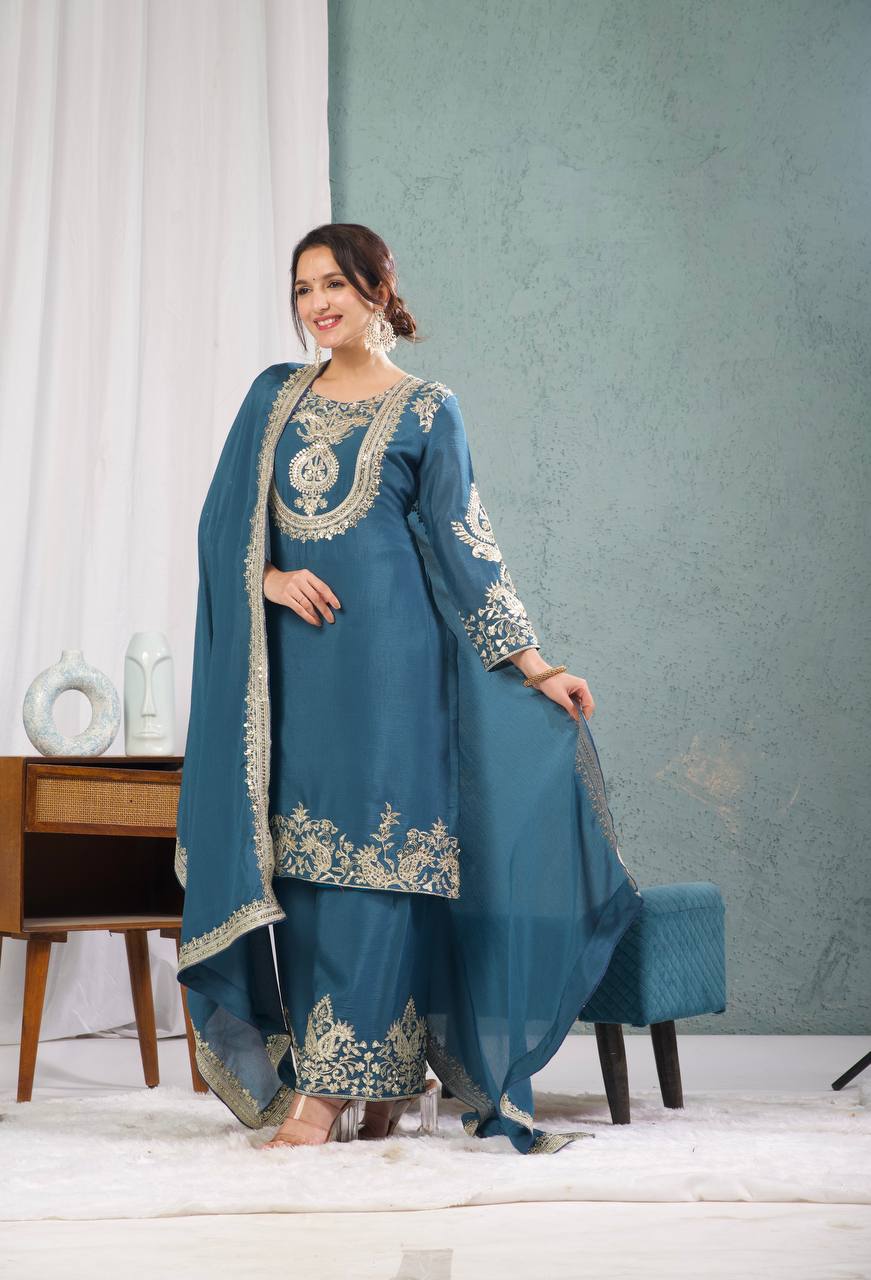Ziyana Chinnon Code Luxe Suit Set