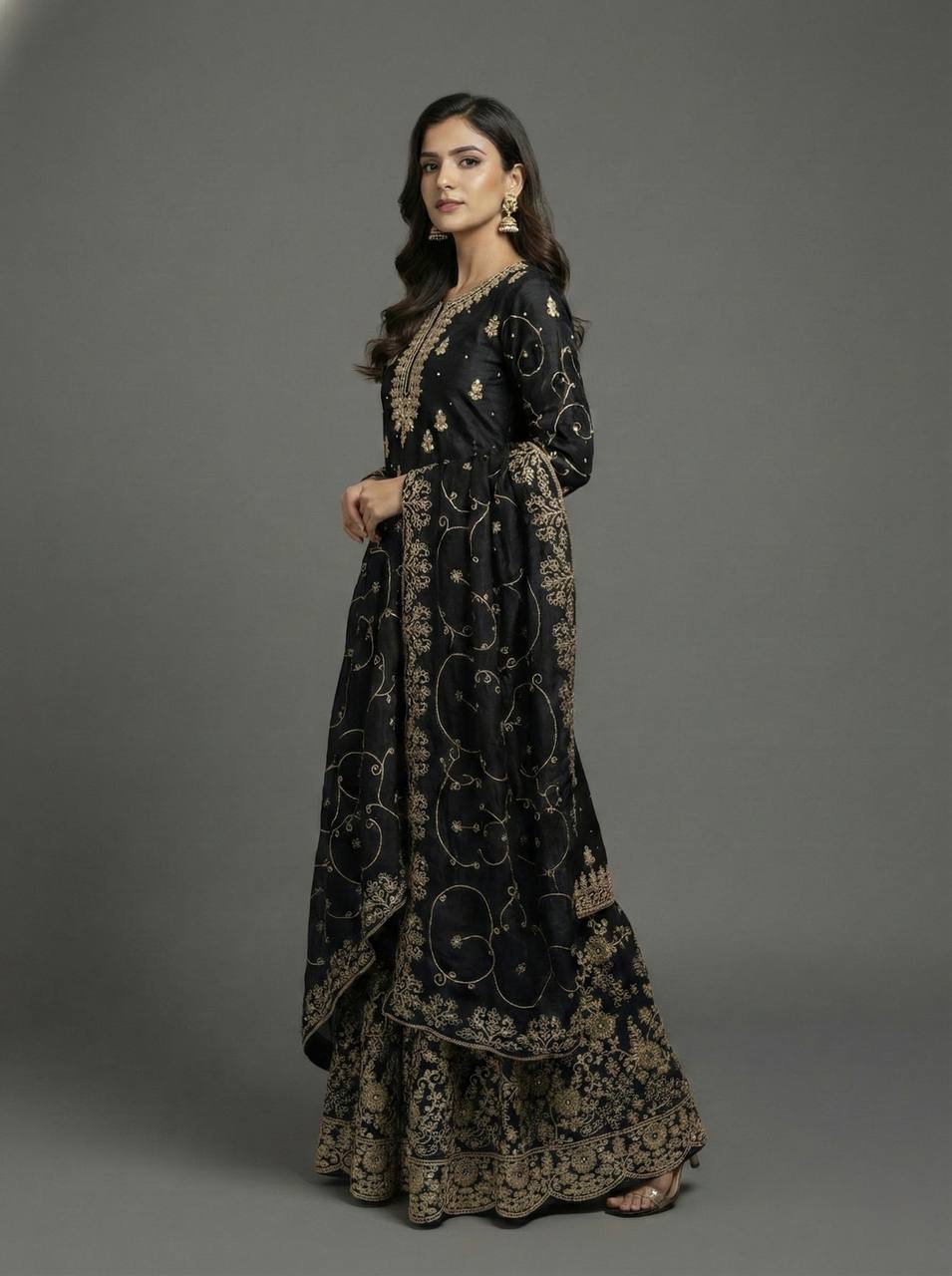 Azeeva gmy Silk Elegance Palazzo Set