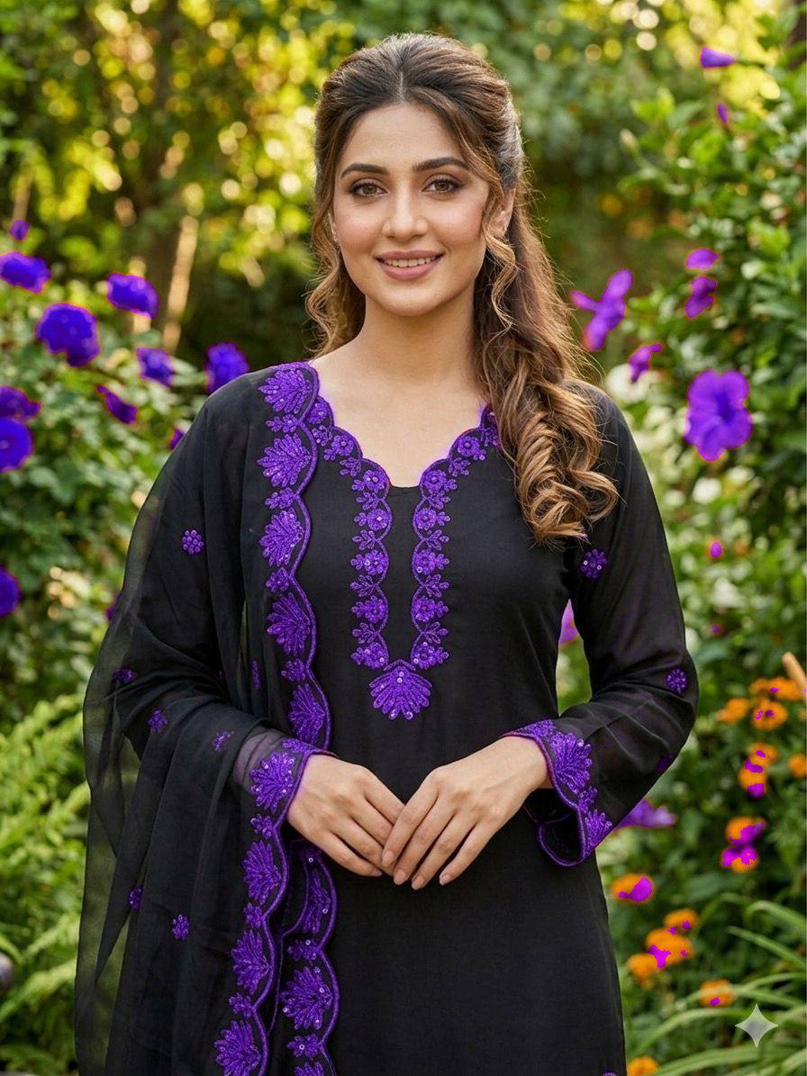 Velmira Sequence Silk Salwar Set