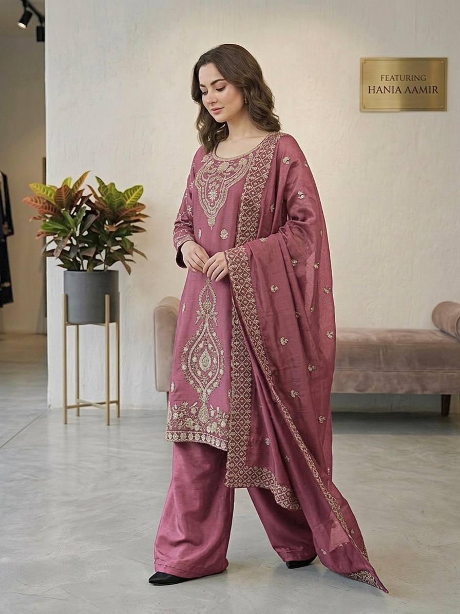 Azeeva Gmy Choo Beads Sharara Set